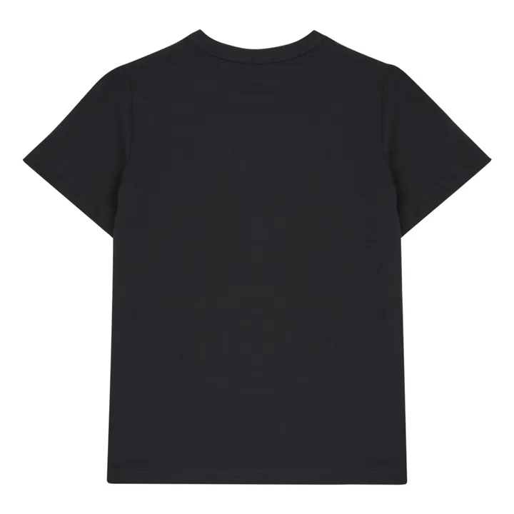 T-shirt in tencel | Nero- Immagine del prodotto n°2