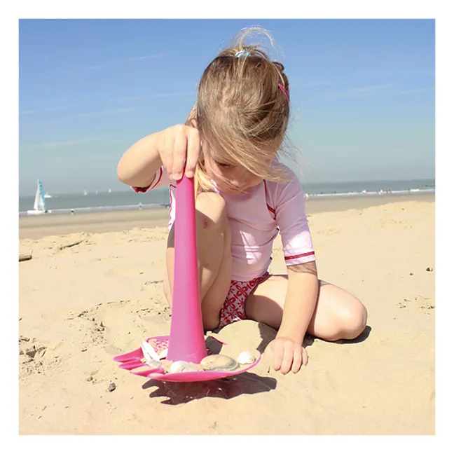 Rastrillo/pala multiusos Triplet | Rojo Cereza