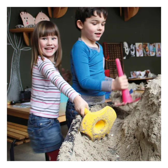 Rastrillo/pala multiusos Triplet | Rojo Cereza