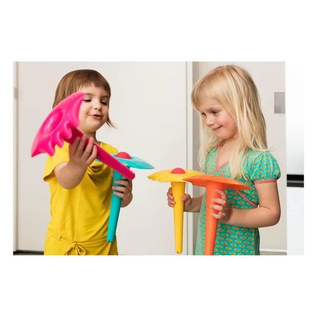 Rastrillo/pala multiusos Triplet | Rojo Cereza