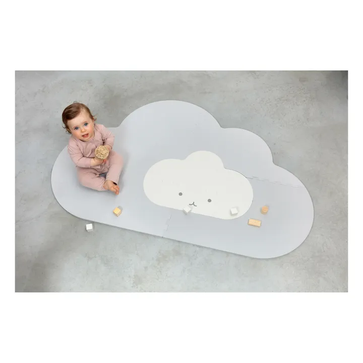 Faltbarer Spielteppich Wolke | Perlengrau- Produktbild Nr. 1