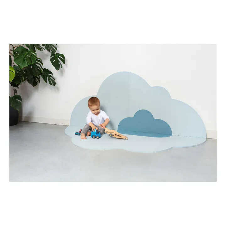 Alfombra de juego plegable Nube  | Azul Cielo- Imagen del producto n°9