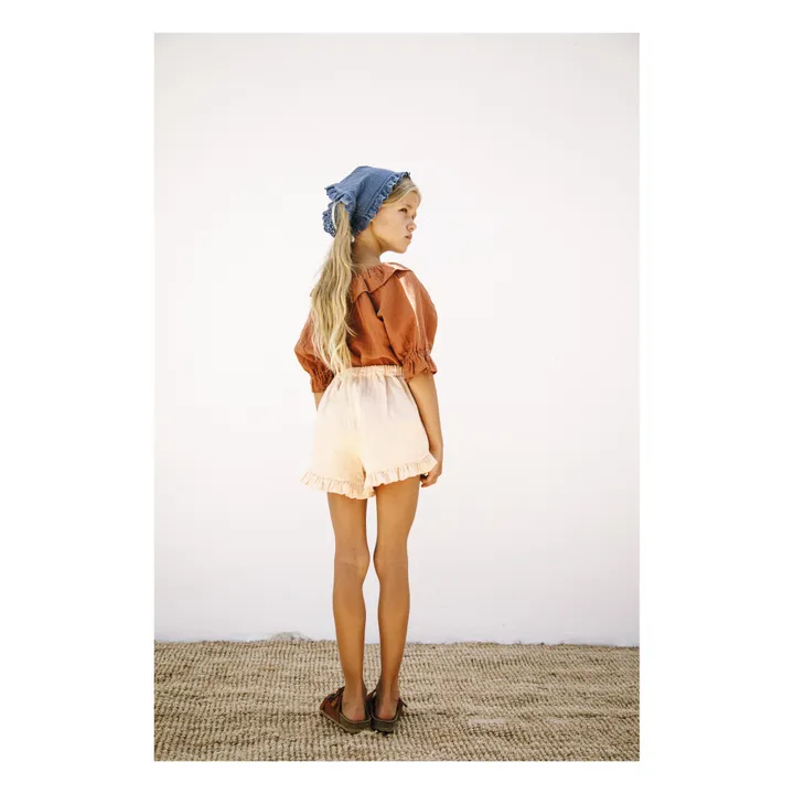 Shorts in cotone bio Bella | Rosa- Immagine del prodotto n°3