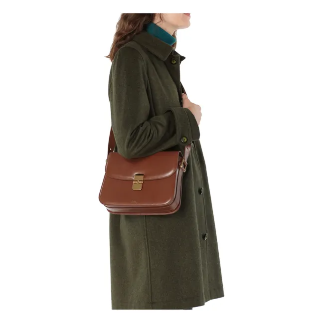 Grace Smooth Leather Bag  | Hazel