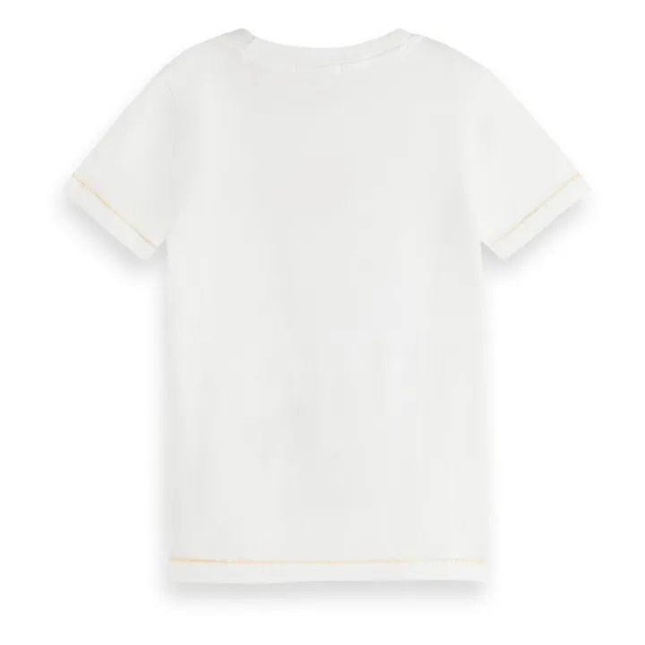 Organic Cotton T-Shirt  | White- Product image n°2