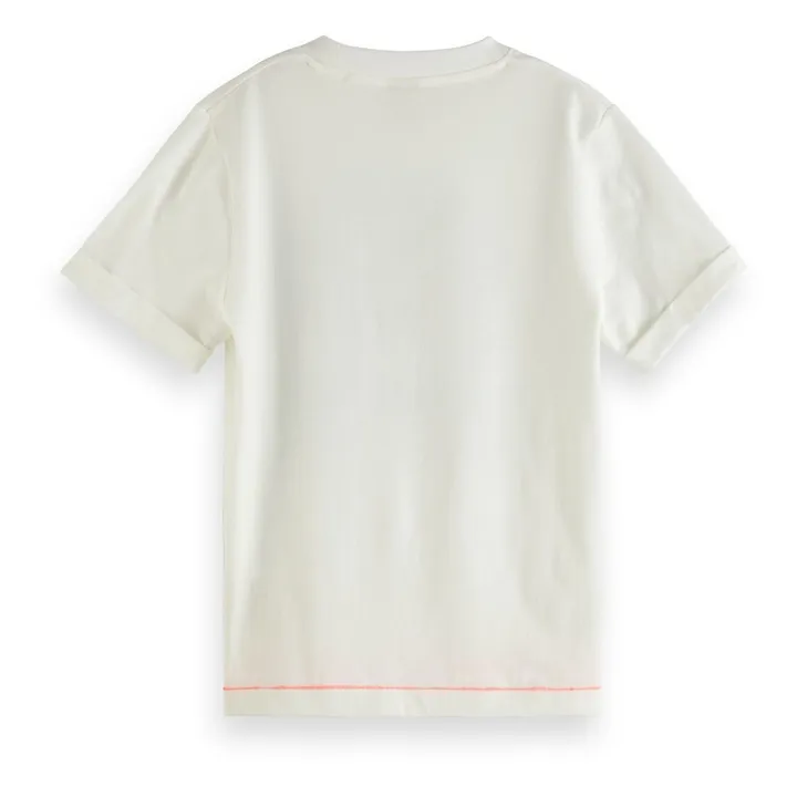 Shell Organic Cotton T-Shirt  | White- Product image n°1