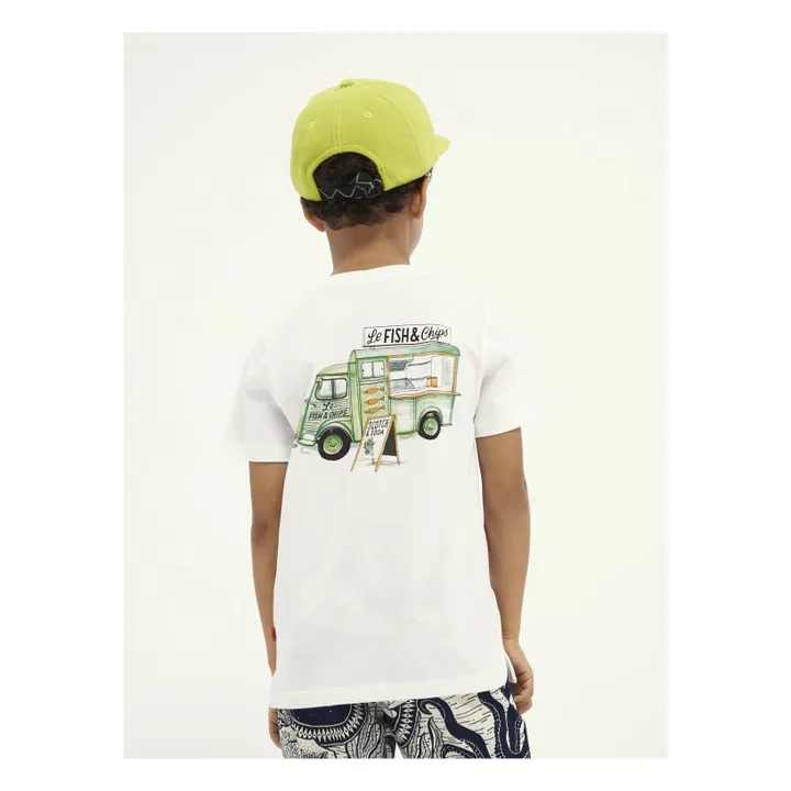 T-Shirt Frite Coton Bio | Blanc- Image produit n°3