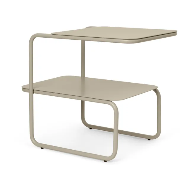 Level Outdoor Side Table | Cream