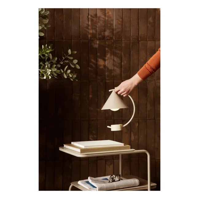 Level Outdoor Side Table | Cream