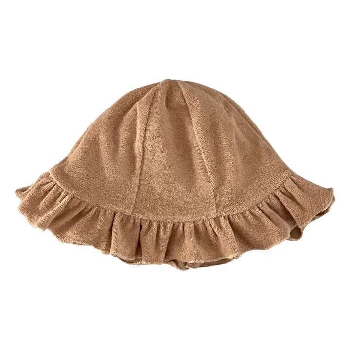 Organic Cotton Terry Cloth Hat | Rust- Product image n°0