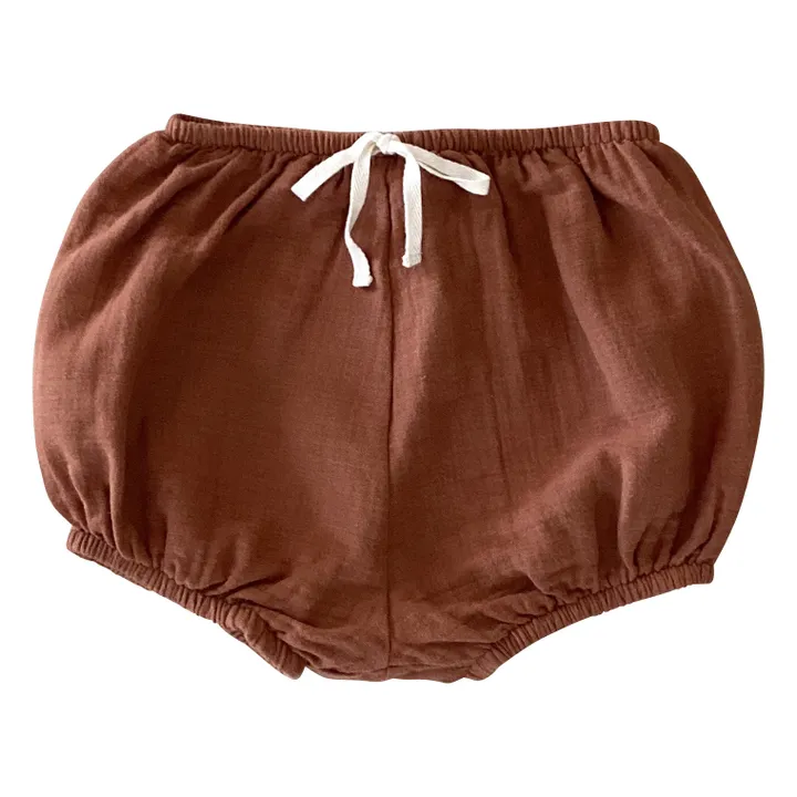 Organic Cotton Bloomers  | Rust- Product image n°0
