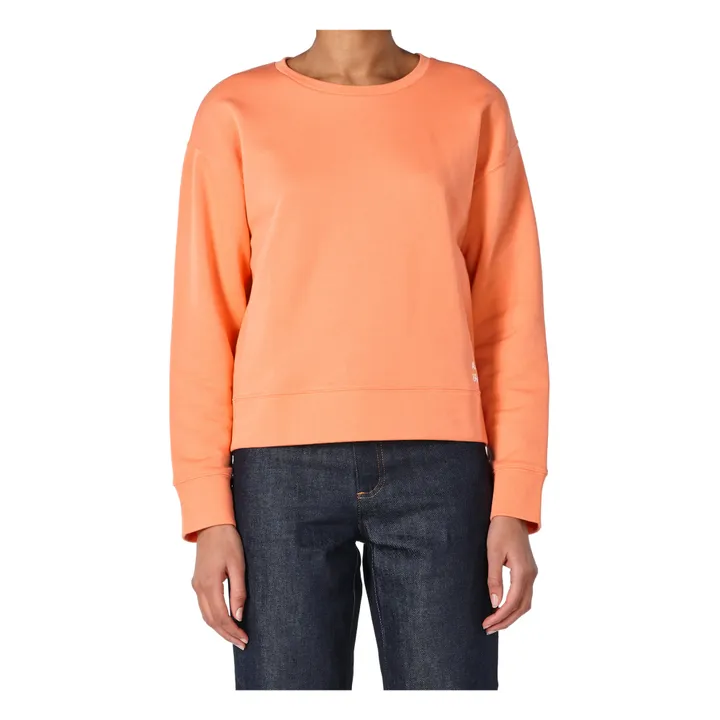 Sweatshirt Rosie | Korallenfarben- Produktbild Nr. 6