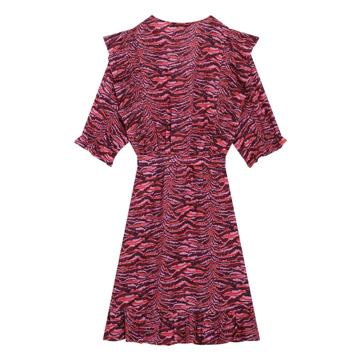 Sunny Landscape Linen Dress  | Pink- Product image n°2