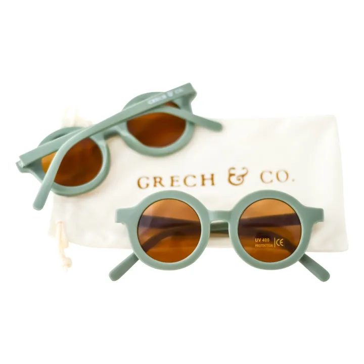 Sonnenbrille Wiederverwertbare Materialien | Wassergrün- Produktbild Nr. 5