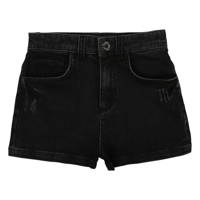 Denim Shorts | Black