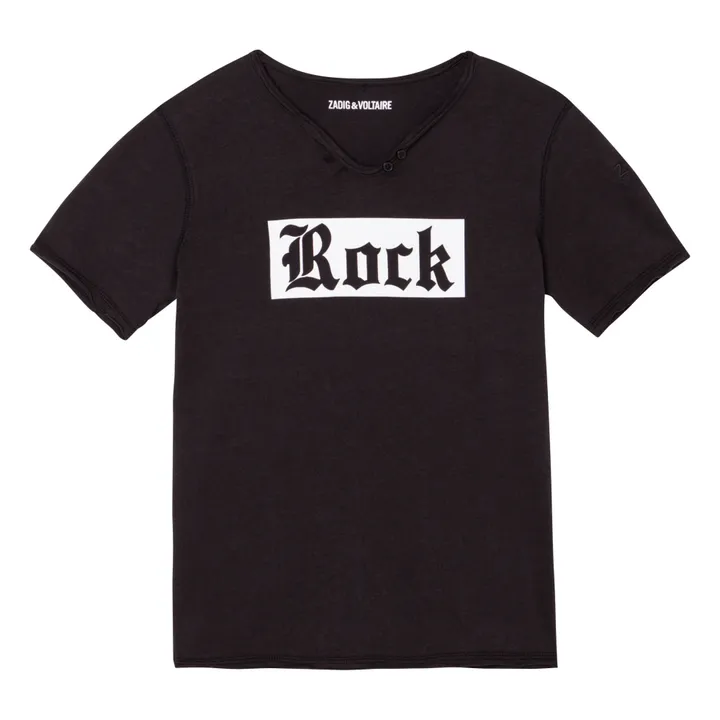 T-shirt Rock | Nero- Immagine del prodotto n°0