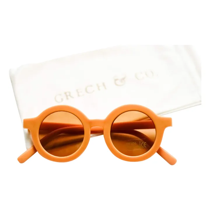 Sonnenbrille Wiederverwertbare Materialien | Orange- Produktbild Nr. 0