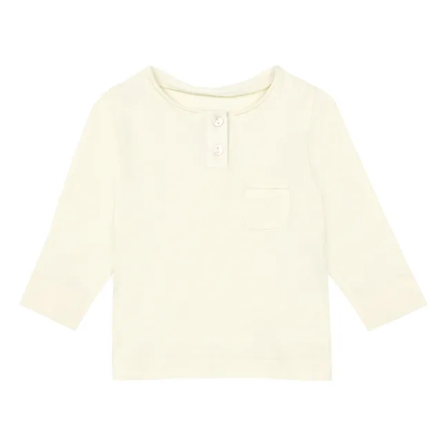 Camiseta Lund algodón orgánico | Blanco Roto