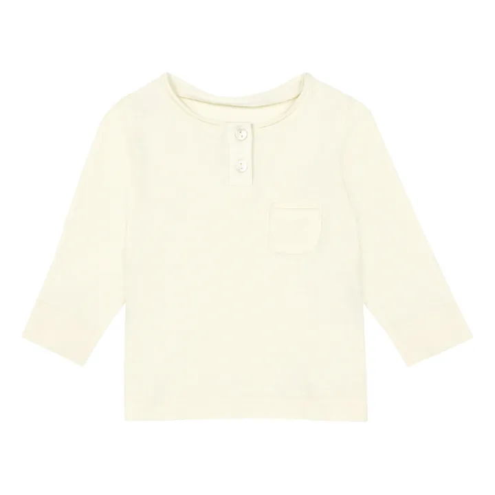 Lund Organic Cotton T-Shirt  | Off white- Product image n°0