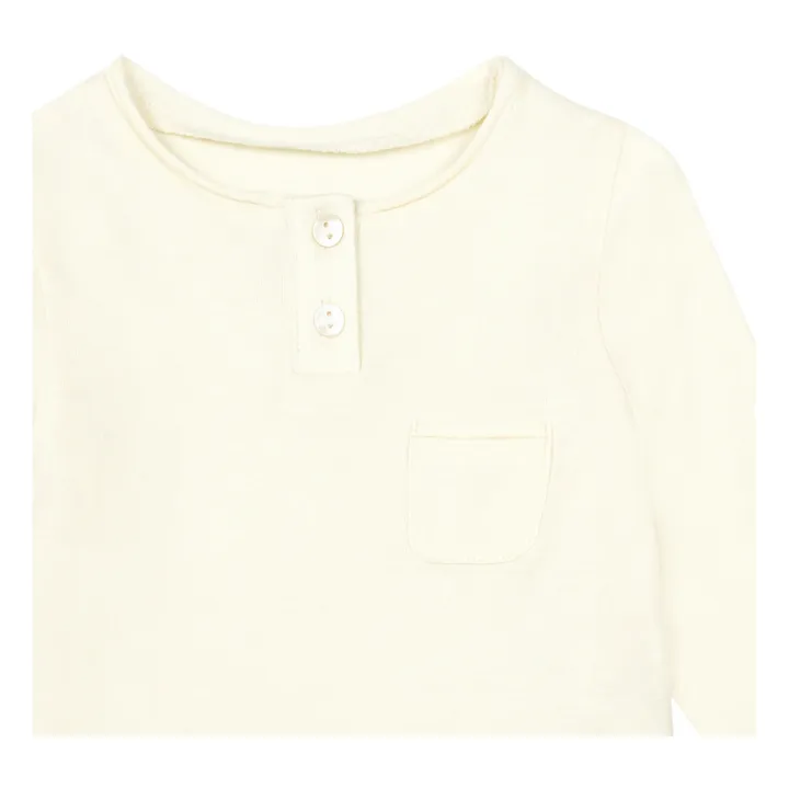 Lund Organic Cotton T-Shirt  | Off white- Product image n°3