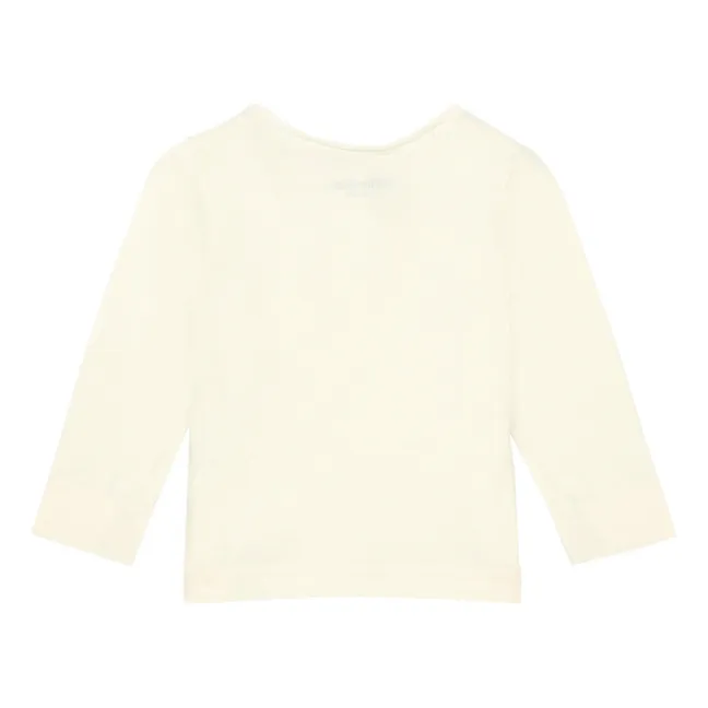 Camiseta Lund algodón orgánico | Blanco Roto