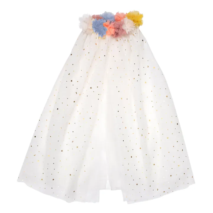 Cape avec collier pompon- Image produit n°1