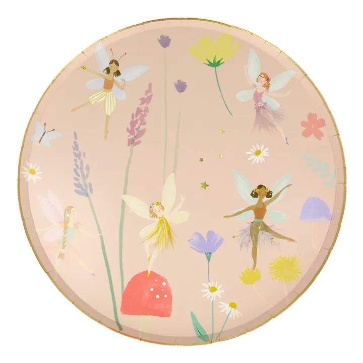 Fairy Paper Plates - Set of 8- Product image n°0