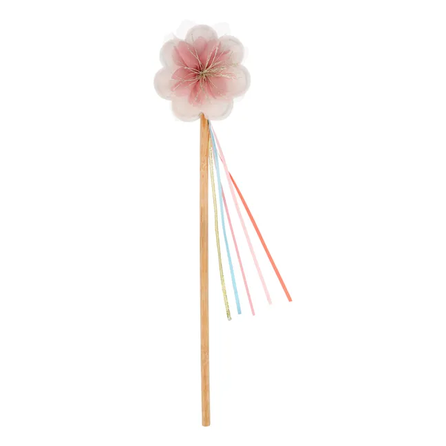 Ali fiorite di organza