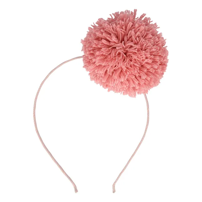 Cerchietto Pompon | Rosa