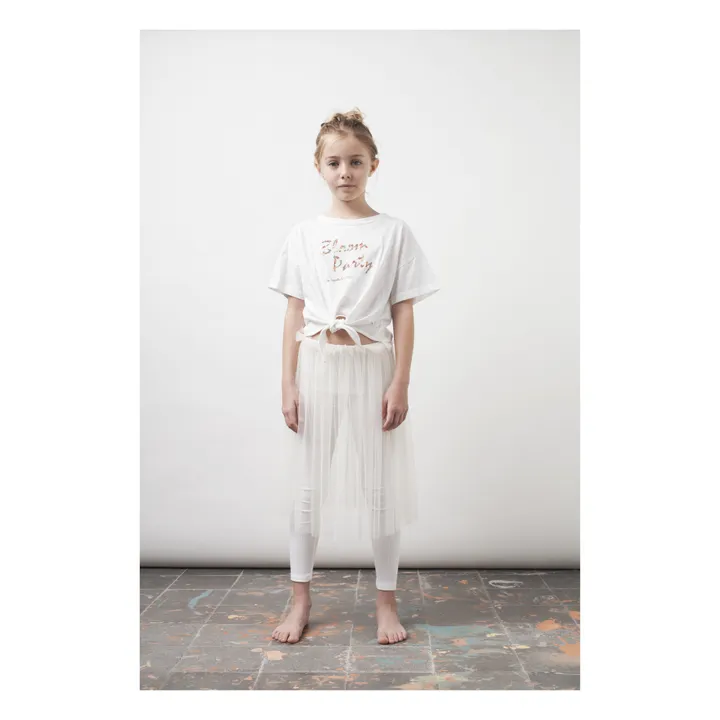 Camiseta algodón orgánico Bloom Party | Crudo- Imagen del producto n°1