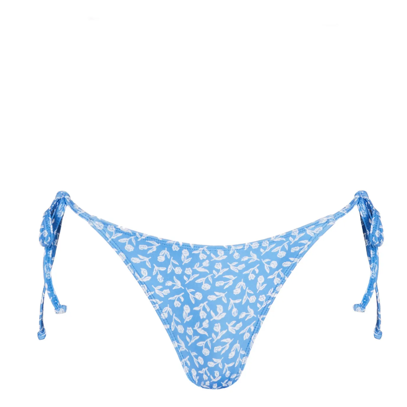 Faithfull The Brand Blue Valensole Bikini Bottom