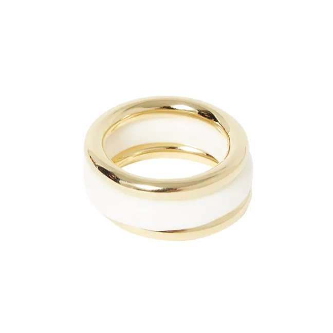 Bague Raha | Blanc