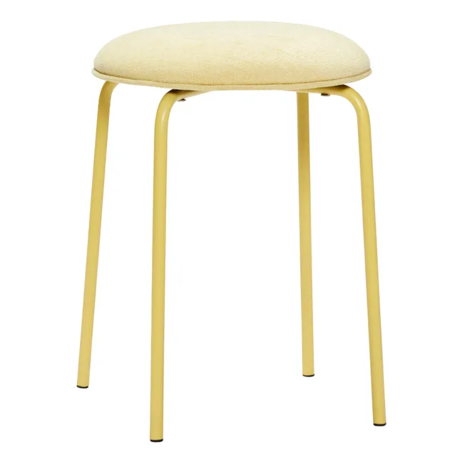 Tabouret en métal | Jaune