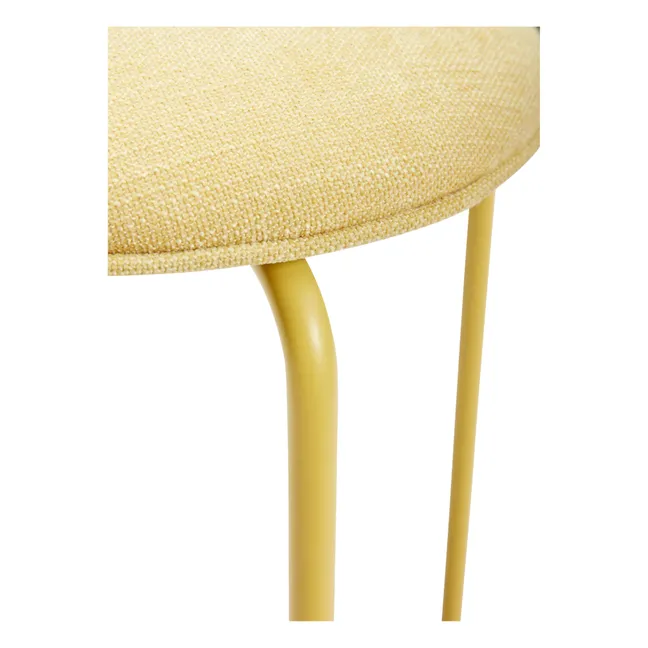Tabouret en métal | Jaune