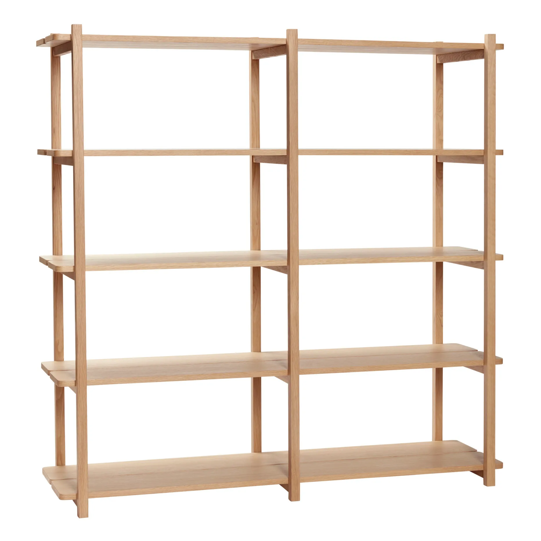 Hübsch Natural 5-Tier Fsc Oak Bookcase