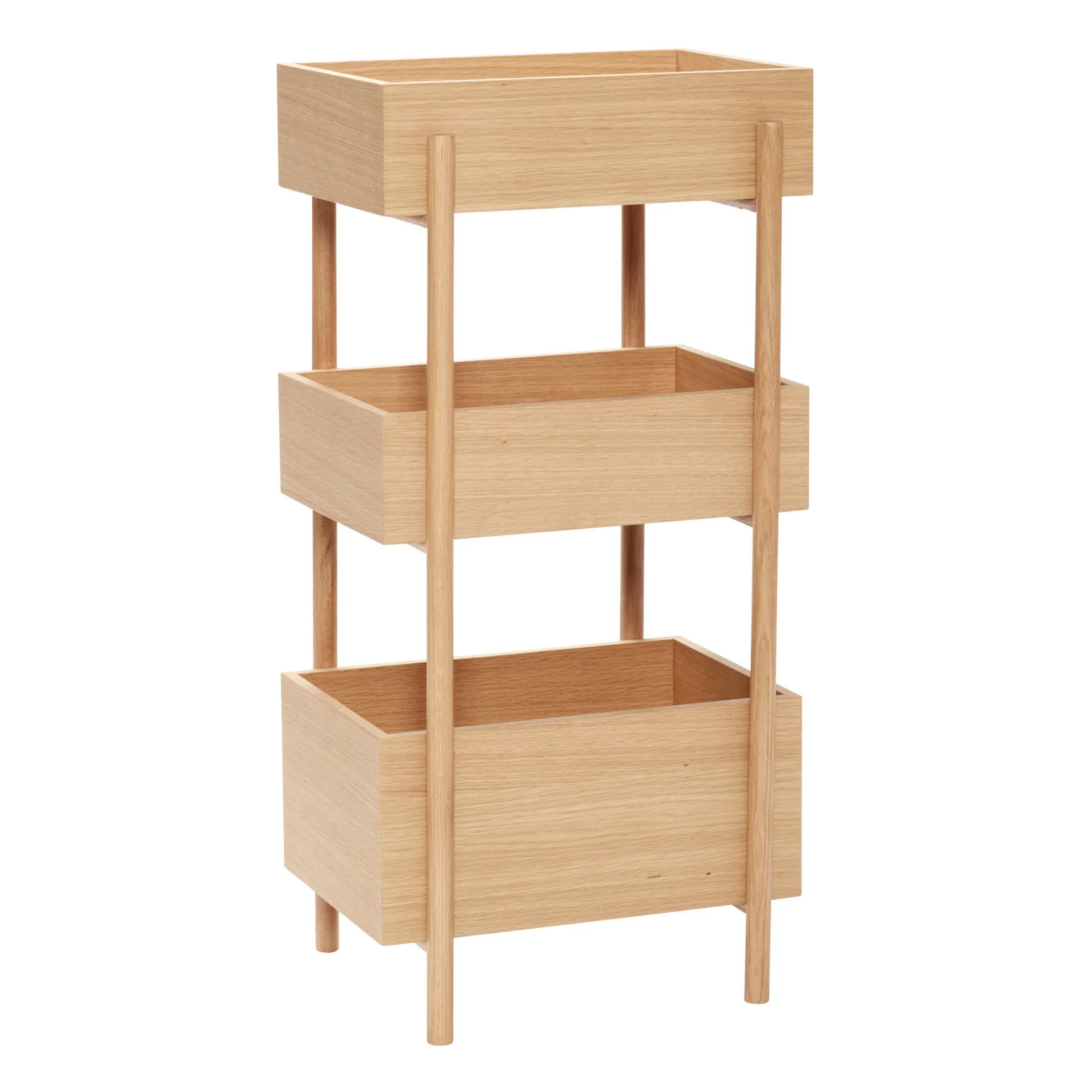Hübsch Natural Oak Console Table