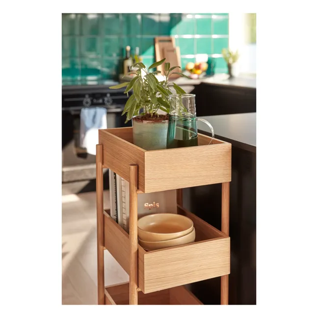 Oak Console Table