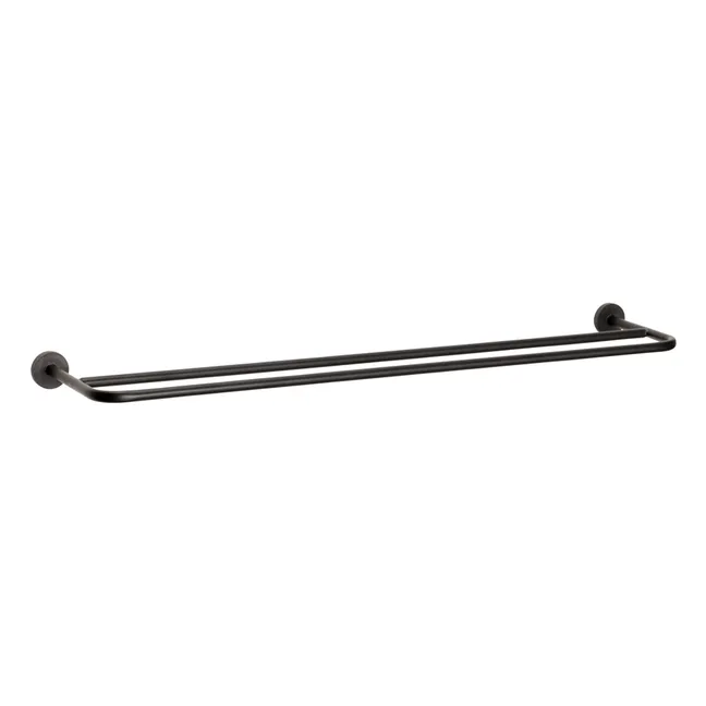 Metal Towel Rack | Black
