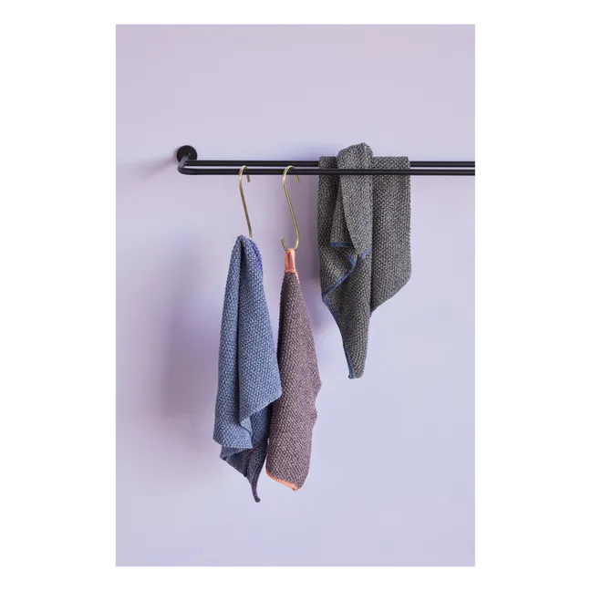 Metal Towel Rack | Black
