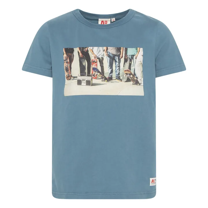 T-Shirt Skate | Blau- Produktbild Nr. 0