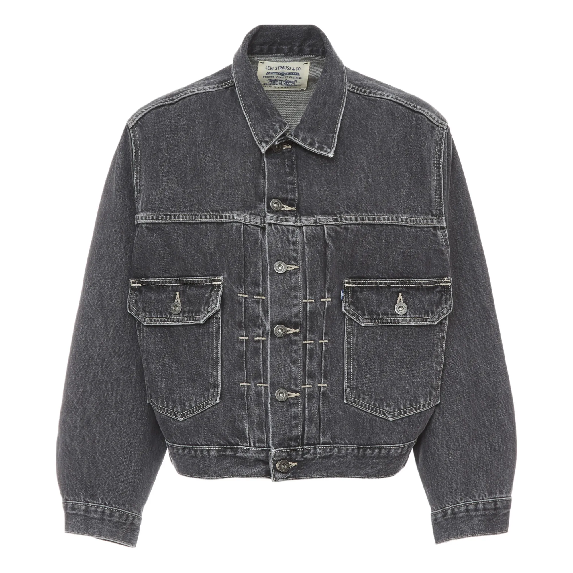 Levi's Made & Crafted - Boxy Type II Trucker Jacket - Black