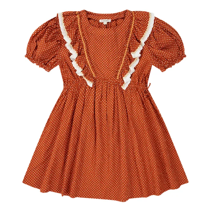 Kleid Orca | Rostfarben- Produktbild Nr. 0