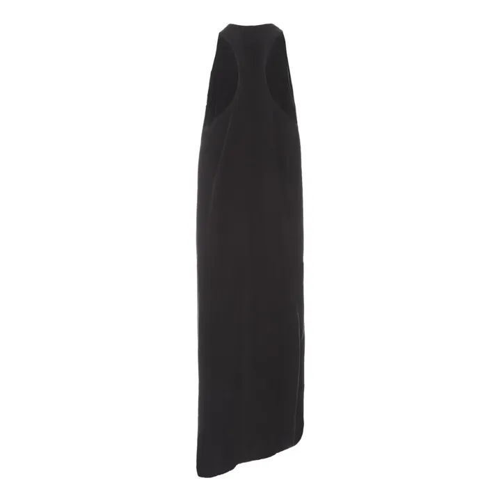 Vestido Salomon Cupro | Negro- Imagen del producto n°5