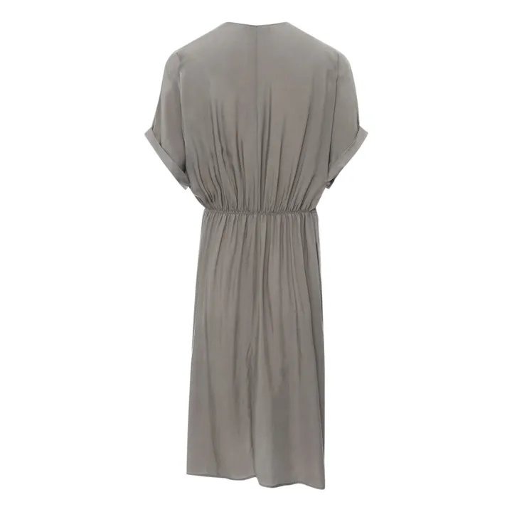 Spud Cupro Dress  | Mauve Grey- Product image n°4