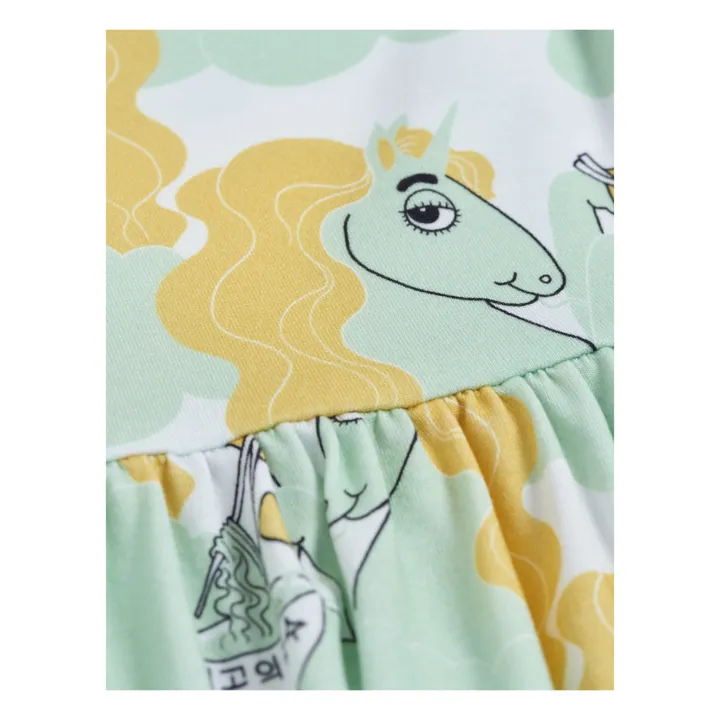 Kleid Einhörner | Grün- Produktbild Nr. 3