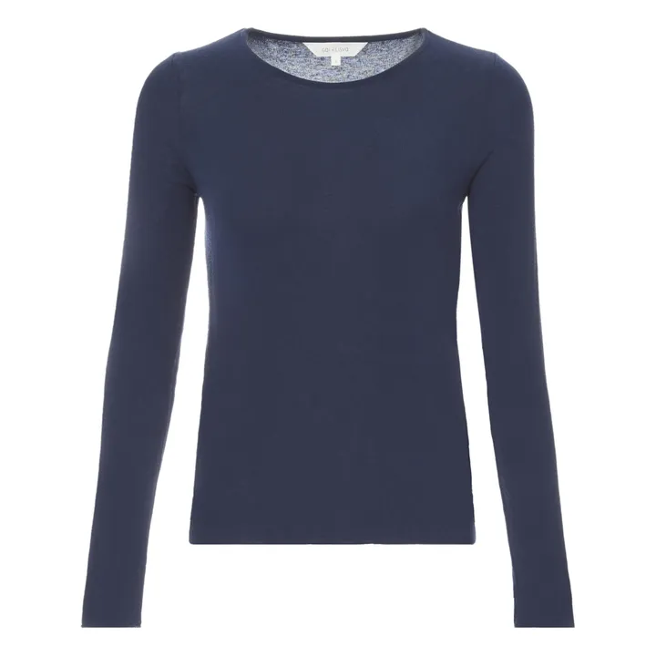 Agnete T-Shirt  | Navy blue- Product image n°0