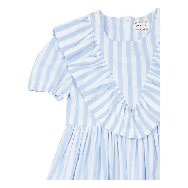 Nova Striped Dress  | Blue