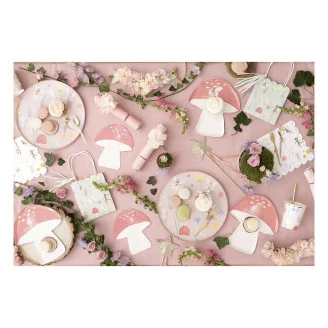 Platos de cartón Féérie - Set de 8