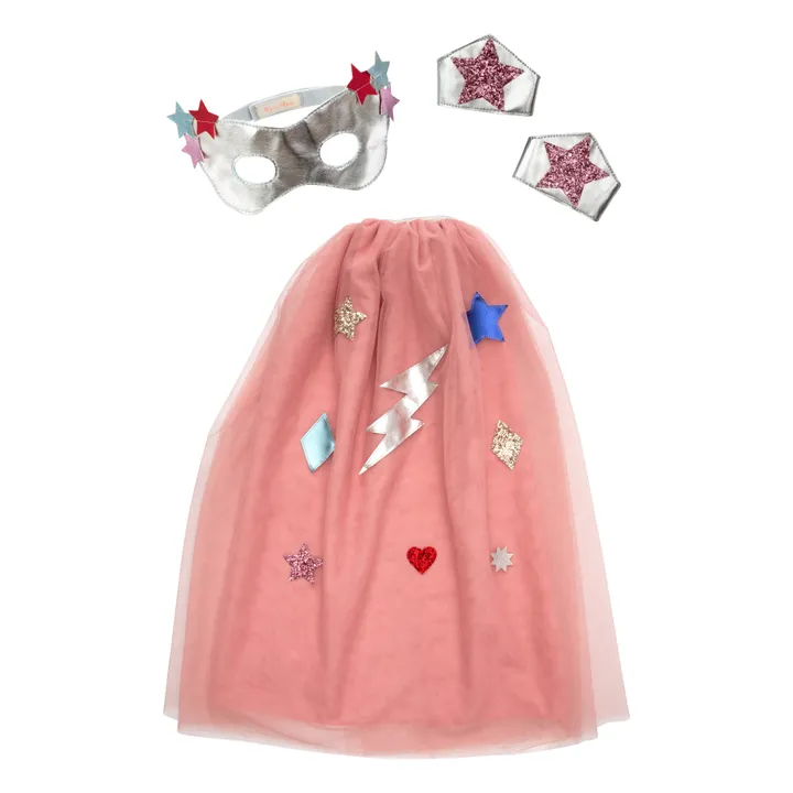 Déguisement Super-héroïne | Rose- Image produit n°0