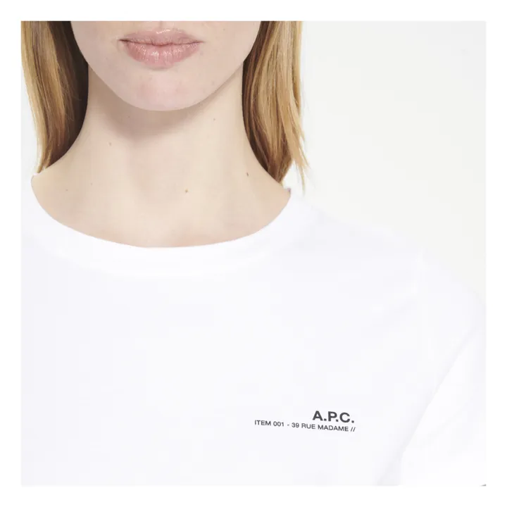 Camiseta Item F | Blanco- Imagen del producto n°3